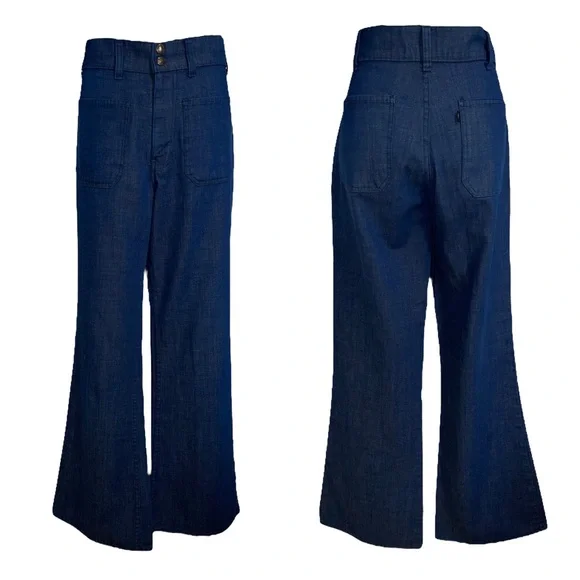 RARE 70s Vintage Levi’s “Carrot Tab” Bell Bottoms | Fresh Produce Line - Picture 1 of 16
